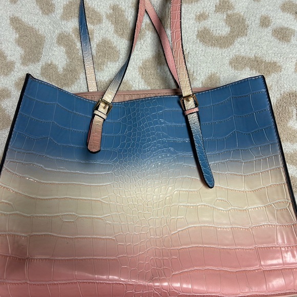 Elegant Ombre Tote/laptop Bag - Picture 10 of 14